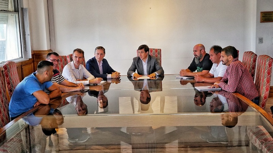 Gray se reunió con el ministro de Desarrollo Social de la Nación