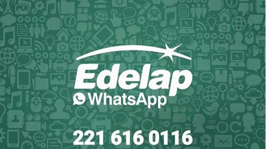 EDELAP amplía sus canales de atención sumando WhatsApp