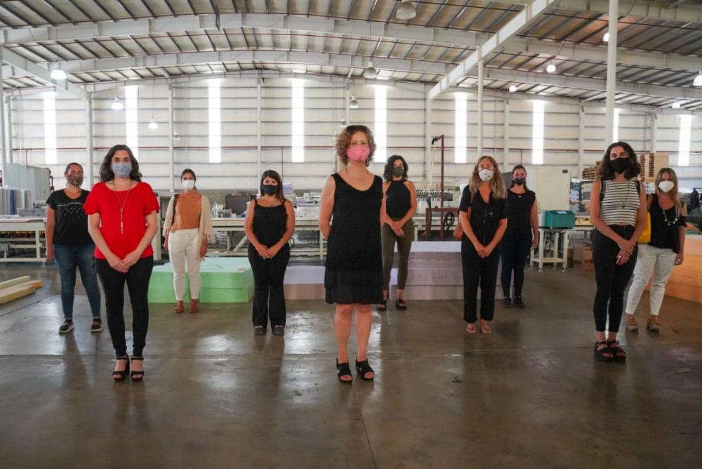 Producción celebró el 8M en una pyme con liderazgo femenino