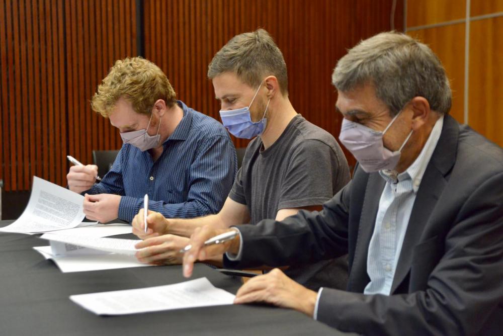 Nación y Provincia firmaron un convenio para la detección de COVID-19 en aguas residuales