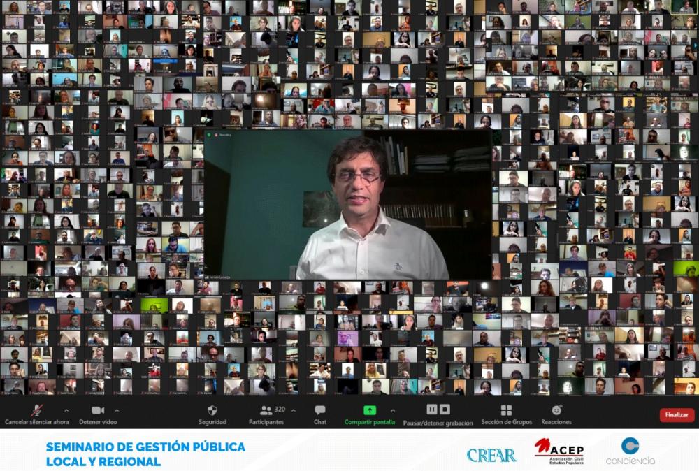 Dirigentes de toda la Provincia participaron de la clase final del Seminario de Gestión Pública Local y Regional