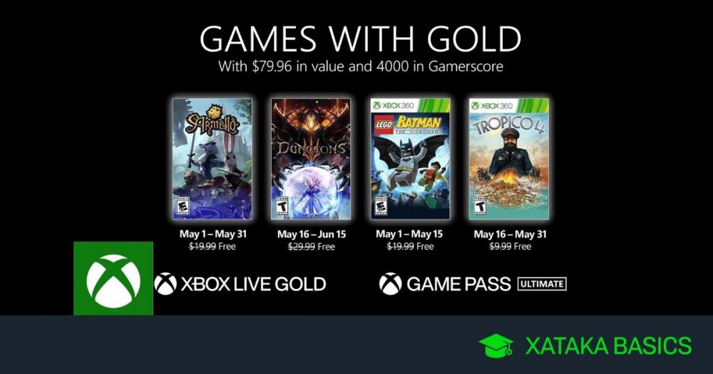Estos son los juegos gratuitos de Xbox para el mes de mayo