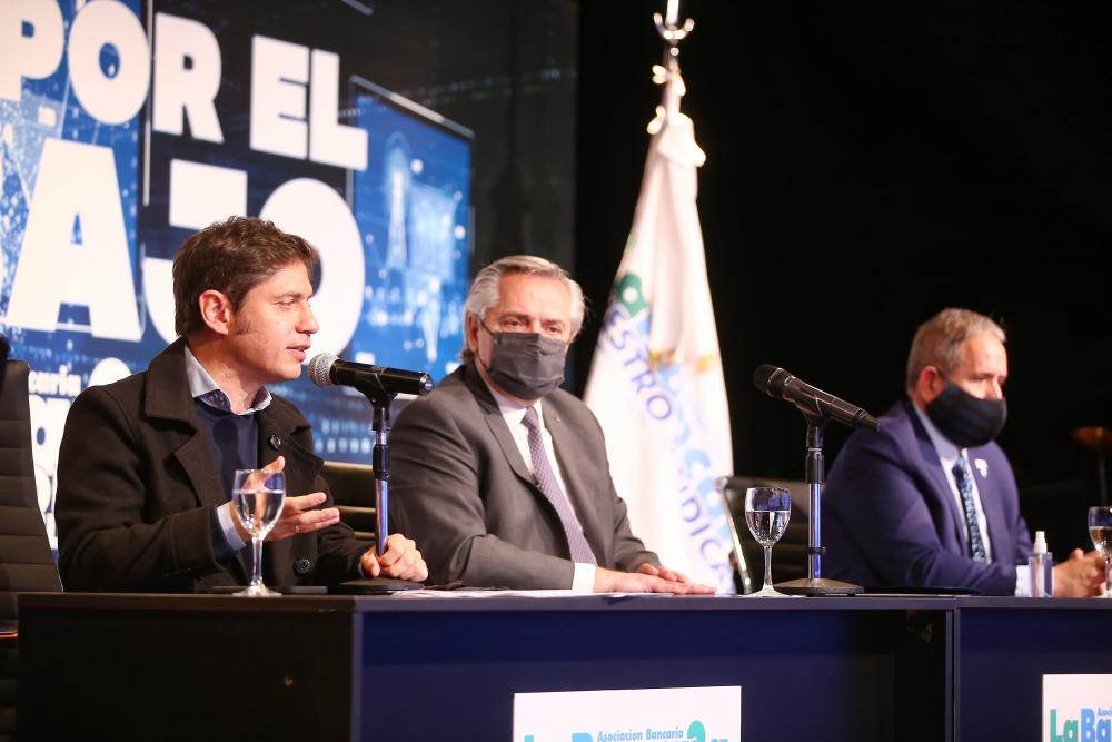 Kicillof participó del 48° Congreso Nacional de la Asociación Bancaria