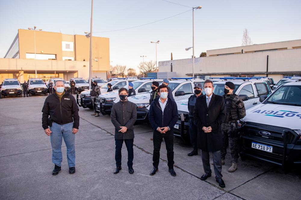 La Provincia puso en marcha 121 nuevos patrulleros para La Matanza