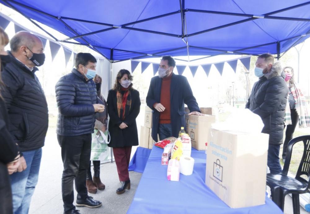 Arroyo y Secco presentaron la Canasta Ahorro en Ensenada