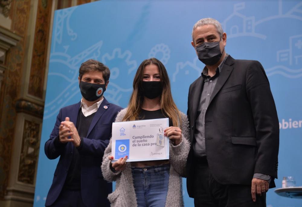 Se entregaron créditos del programa Casa Propia para la construcción de viviendas