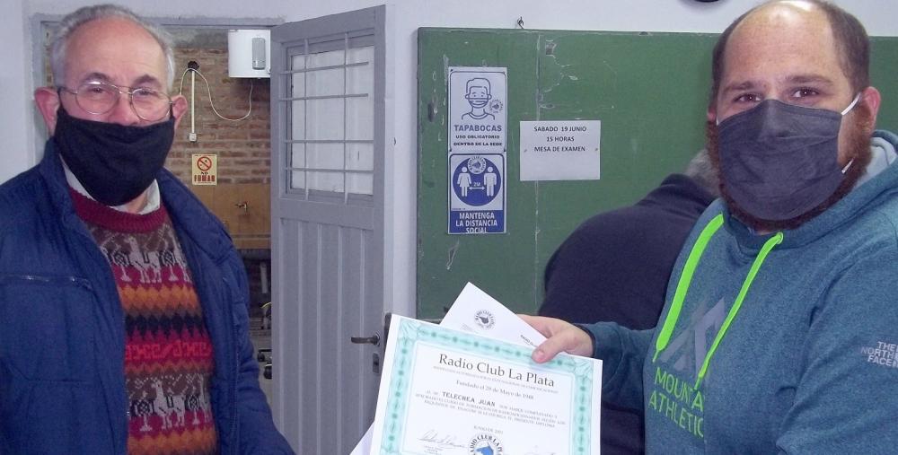 El Radio Club La Plata terminó el primer curso de radioaficionados del año