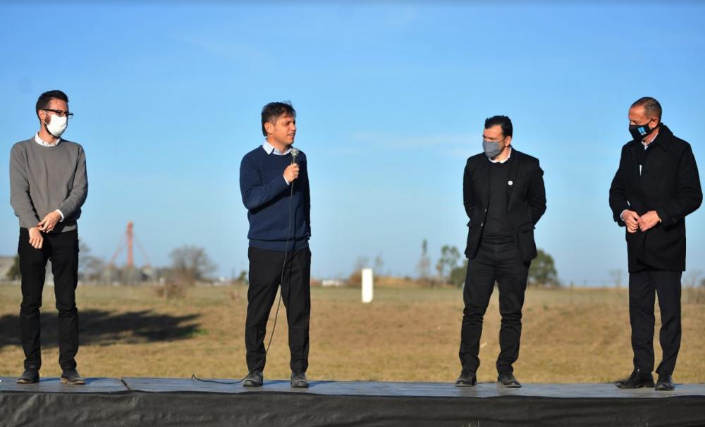 Kicillof: “Las obras hay que empezarlas y terminarlas, no nos gustan las cosas a medias”
