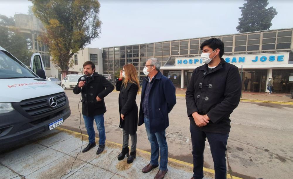 Kreplak visitó Pergamino, Baradero y San Antonio de Areco