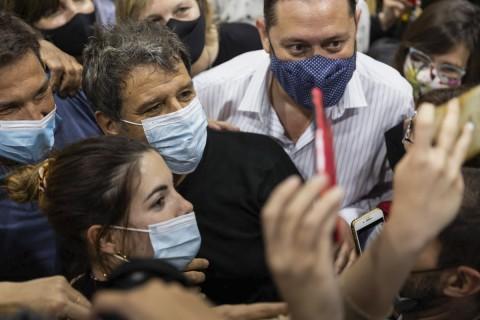 Manes visitó Junín y Chivilcoy y lamentó que "le pusieron el freno de mano al campo"