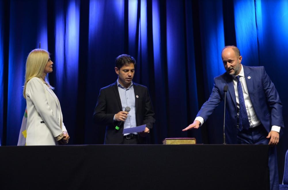 Kicillof tomó juramento a los nuevos ministros del gabinete provincial