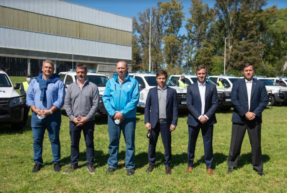 La Provincia puso en marcha 54 nuevos patrulleros en Pilar