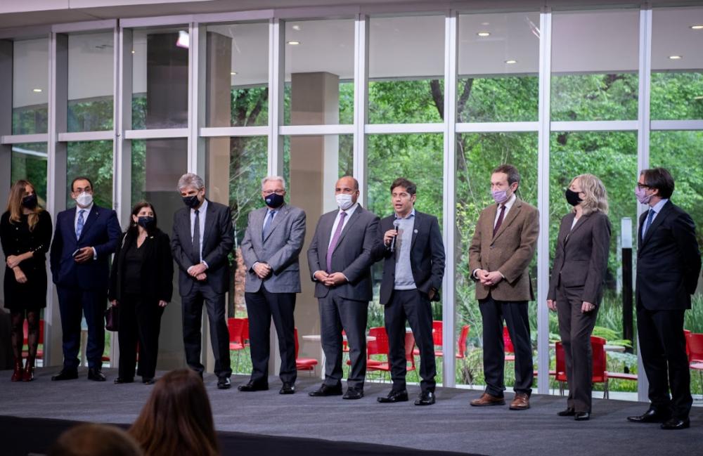 Kicillof participó de la inauguración de un nuevo edificio de la Facultad de Ciencias Exactas y Naturales de la UBA