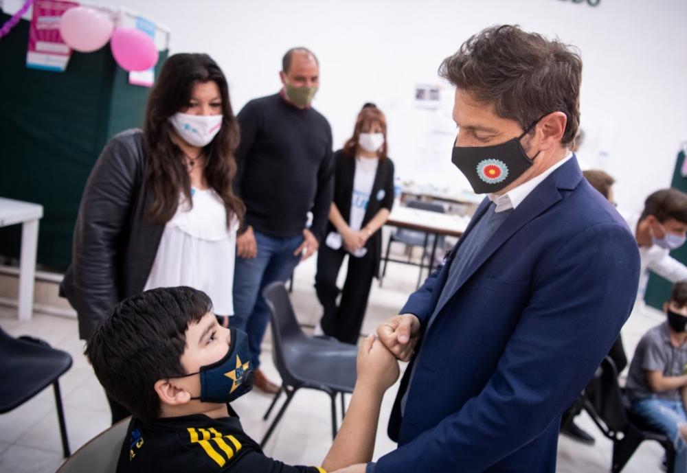 Kicillof anunció vacunación libre con segunda dosis para los mayores de 18 años