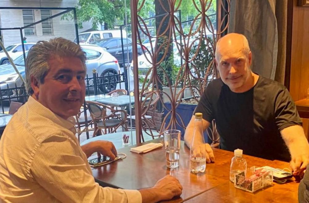 Martínez se reunió con Rodríguez Larreta