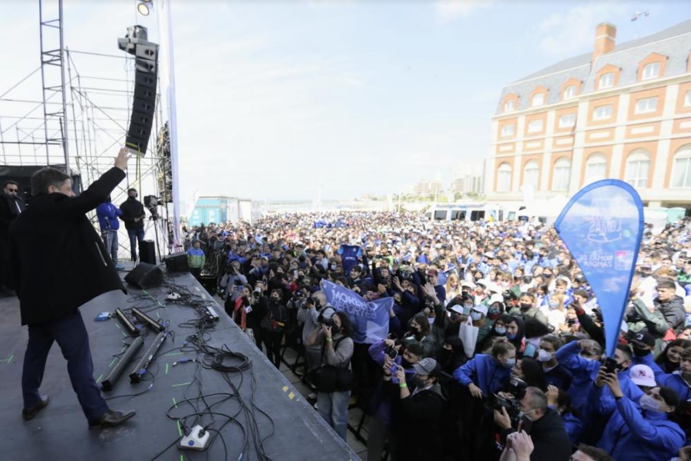 Kicillof encabezó la apertura de la final de los Juegos Bonaerenses 2021