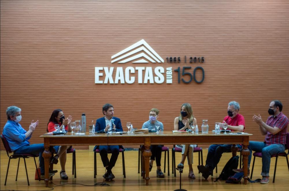Kicillof participó del cierre del seminario “La ciencia ante la Covid-19” en Ciudad Universitaria