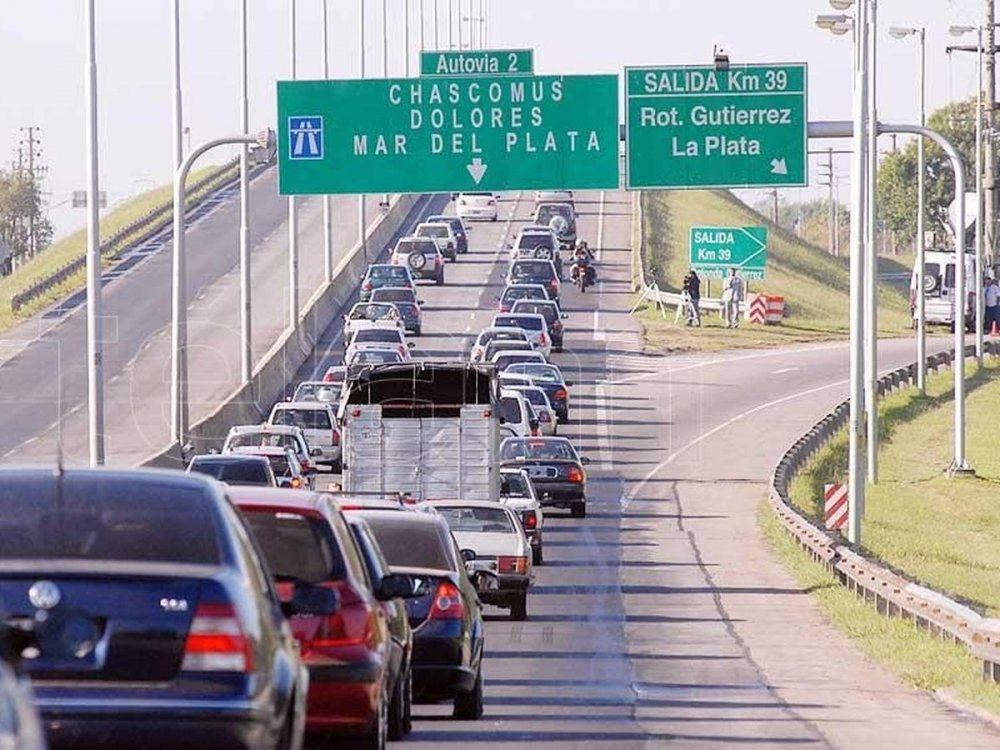 Récord de tránsito en las rutas bonaerenses