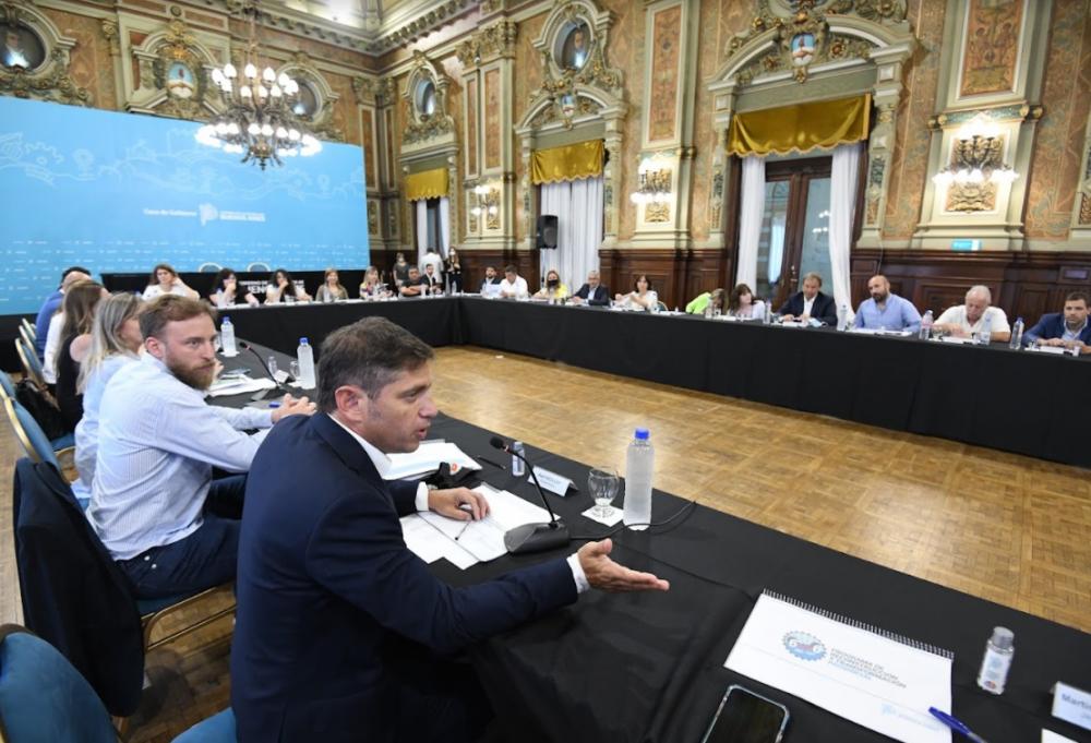 Kicillof se reunió con legisladores del Frente de Todos