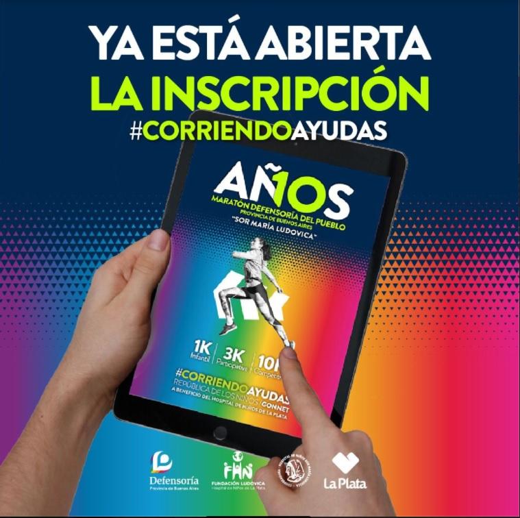 La Defensoría lanzó la 10ª Maratón Sor María Ludovica a beneficio del Hospital de Niños