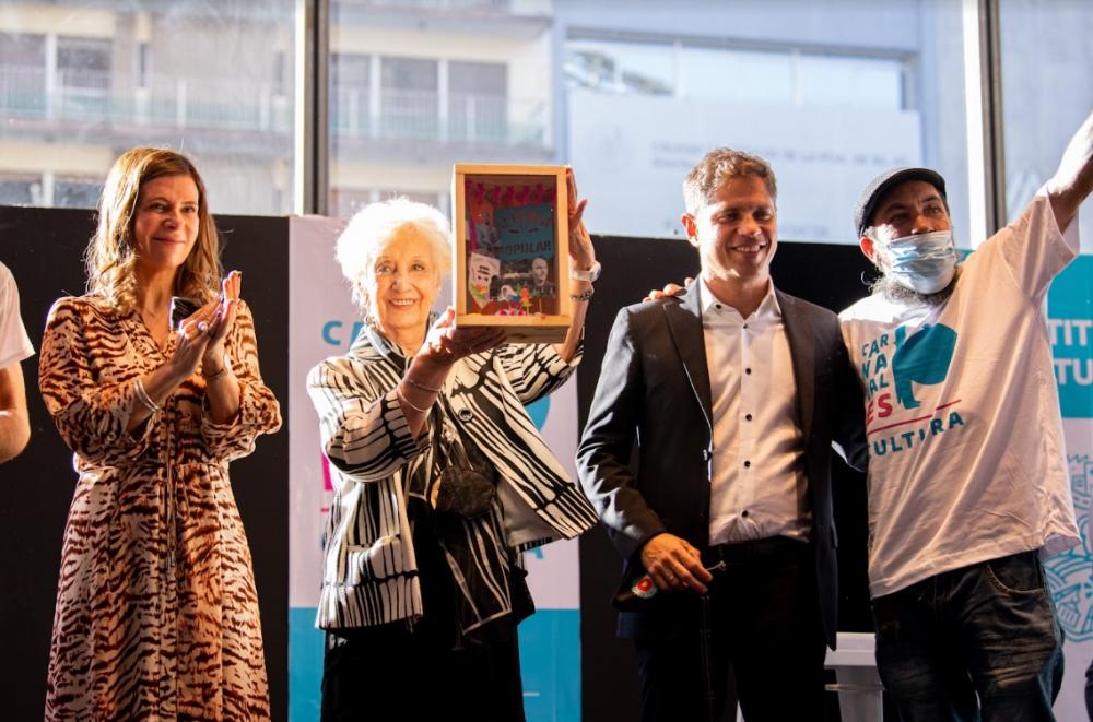 Kicillof y Saintout encabezaron el lanzamiento del programa “Carnaval es Cultura”