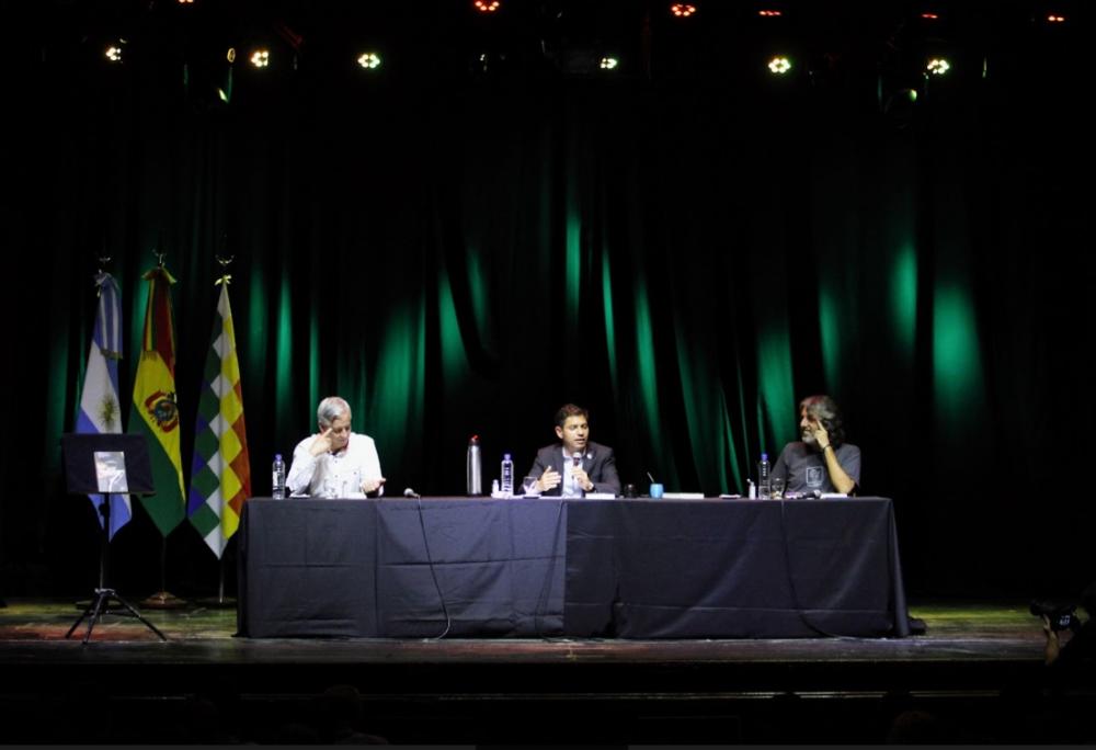 Kicillof participó de la presentación del libro “Evo. Operación Rescate”
