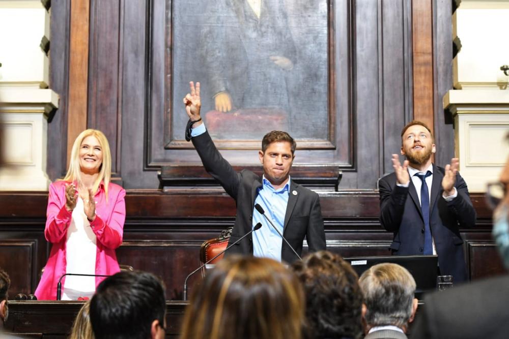 Kicillof: “En los próximos dos años todos los esfuerzos estarán orientados a reparar, reconstruir y transformar la Provincia”