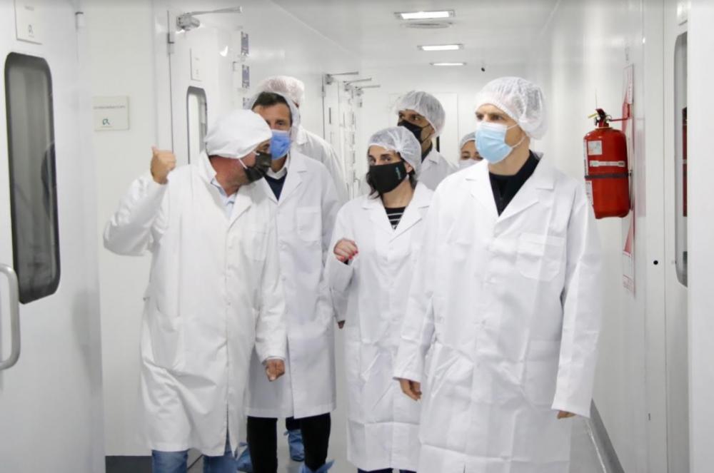 Augusto Costa visitó el Parque Industrial COMIRSA y se reunió con empresarios PyMEs