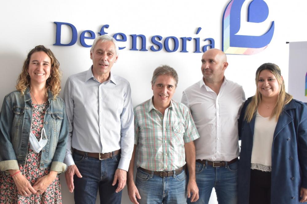 Lorenzino y Cagliardi inauguraron la nueva delegación de Berisso