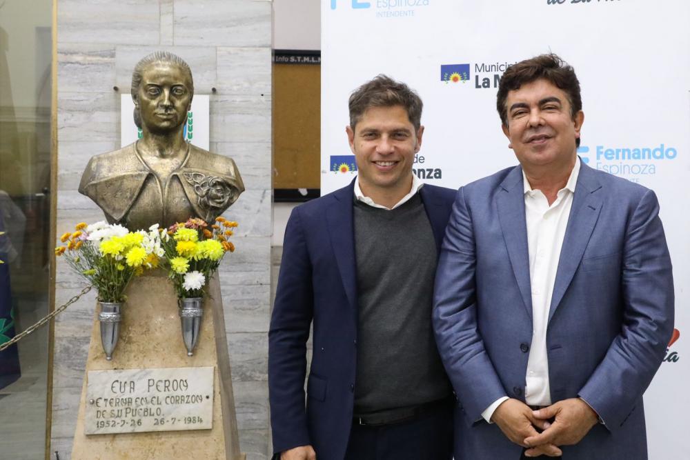 Kicillof y Espinoza avanzaron en una agenda común de políticas públicas que beneficiarán a La Matanza