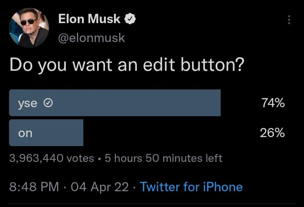 Gestión Musk: Twitter dejará editar los tweets