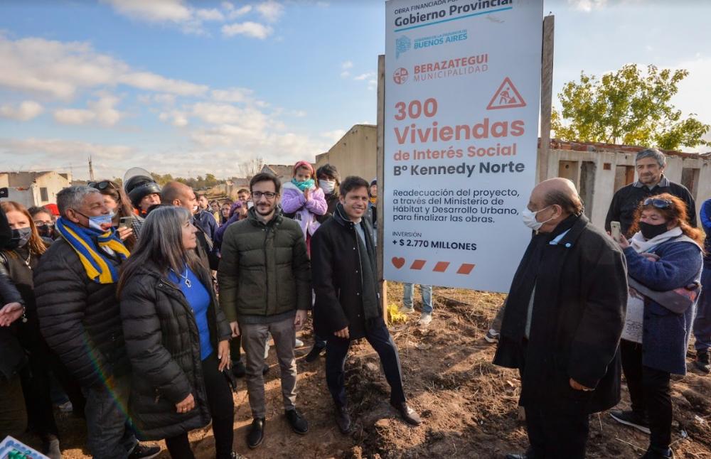Kicillof y Mussi recorrieron los avances de obras de infraestructura