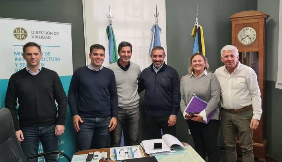 Facundo Castelli realizó gestiones en La Plata