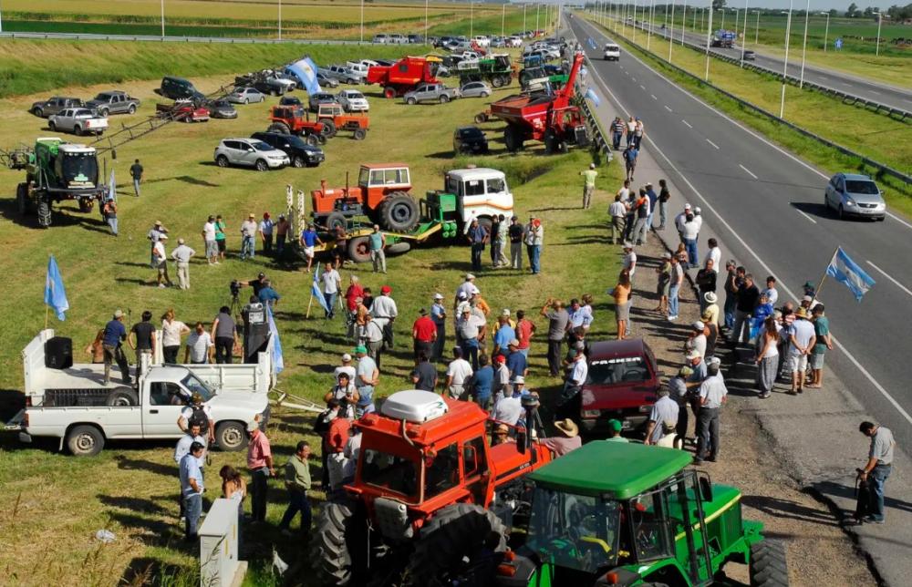 Comenzó el paro del campo