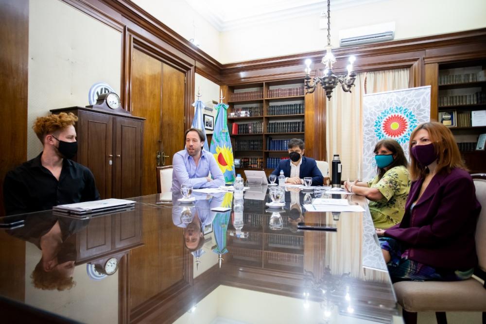 Kicillof y su gabinete destacaron "el compromiso, la capacidad y la experiencia" de Batakis