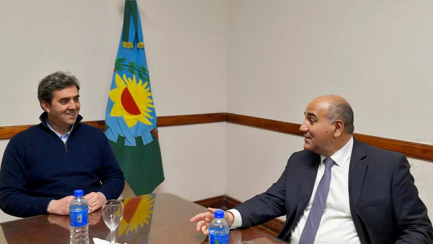 El intendente Boto recibió a Manzur