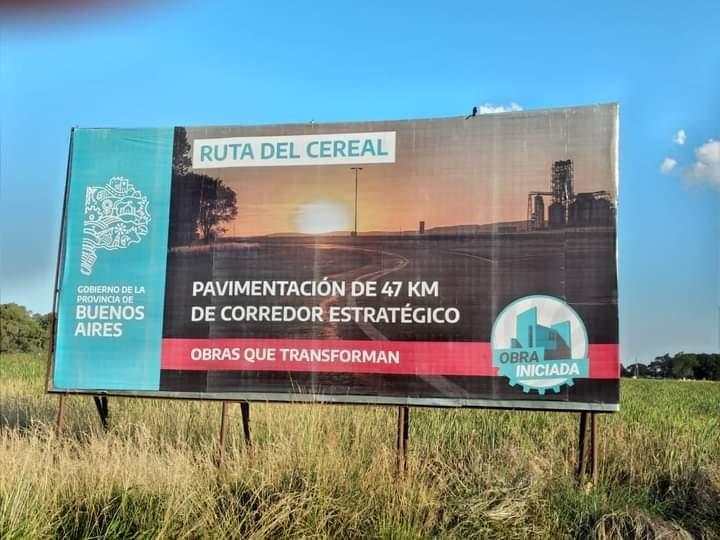 Preocupa la paralización de las obras en la “Ruta del Cereal”