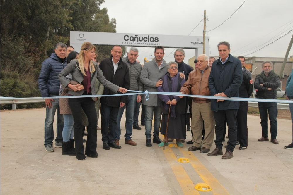 Finalizaron las obras de reconfiguración y puesta en valor del acceso a Cañuelas