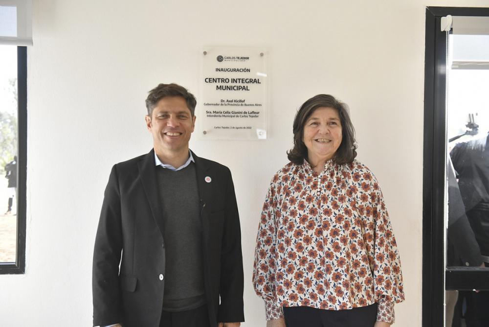 María Celia Gianini: "Tenemos recursos económicos gracias al Gobernador"