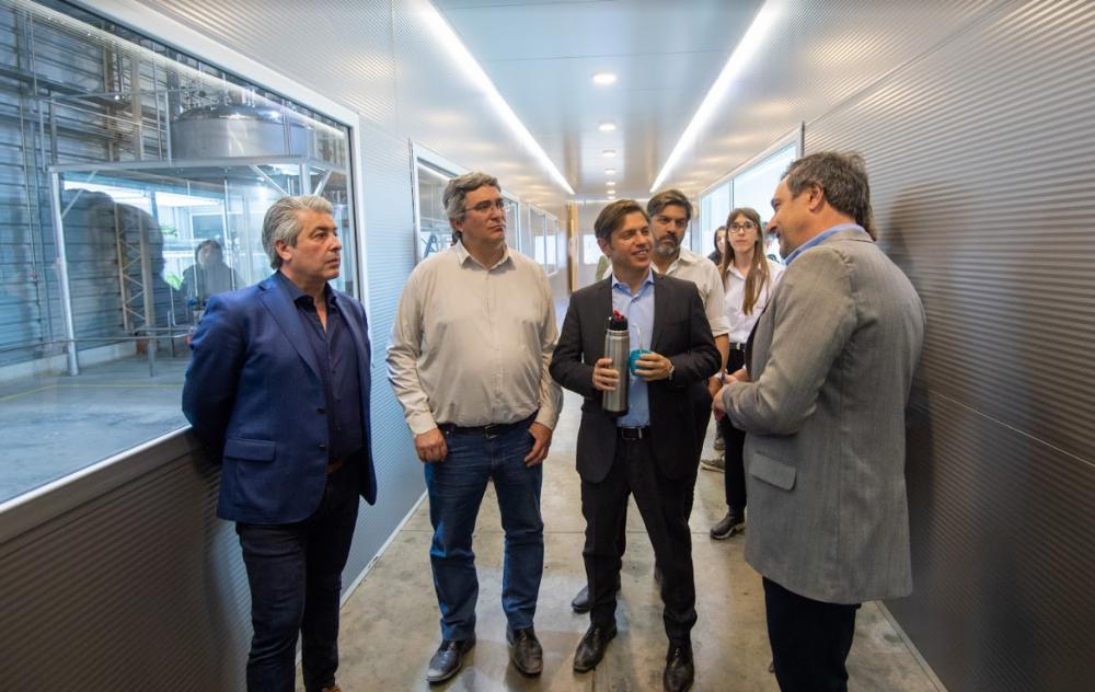 Kicillof inauguró la red de provisión de gas natural para Fontezuela
