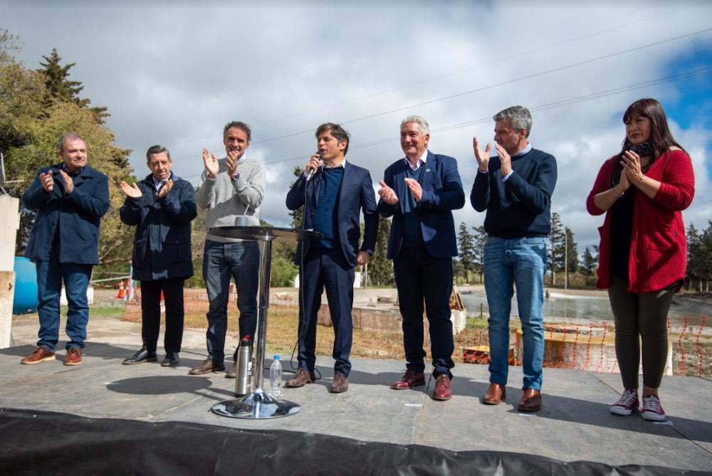Comenzaron las obras de la nueva planta de líquidos cloacales de Patagones