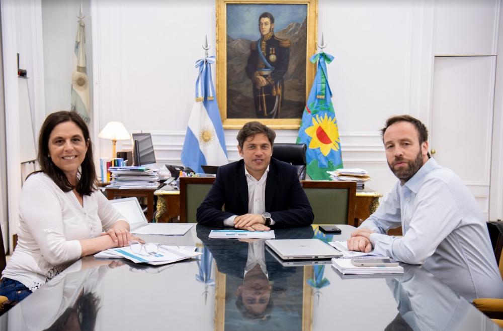 Kicillof y Moretti oficializaron un aumento de 42,45% para las jubilaciones y pensiones mínimas del IPS