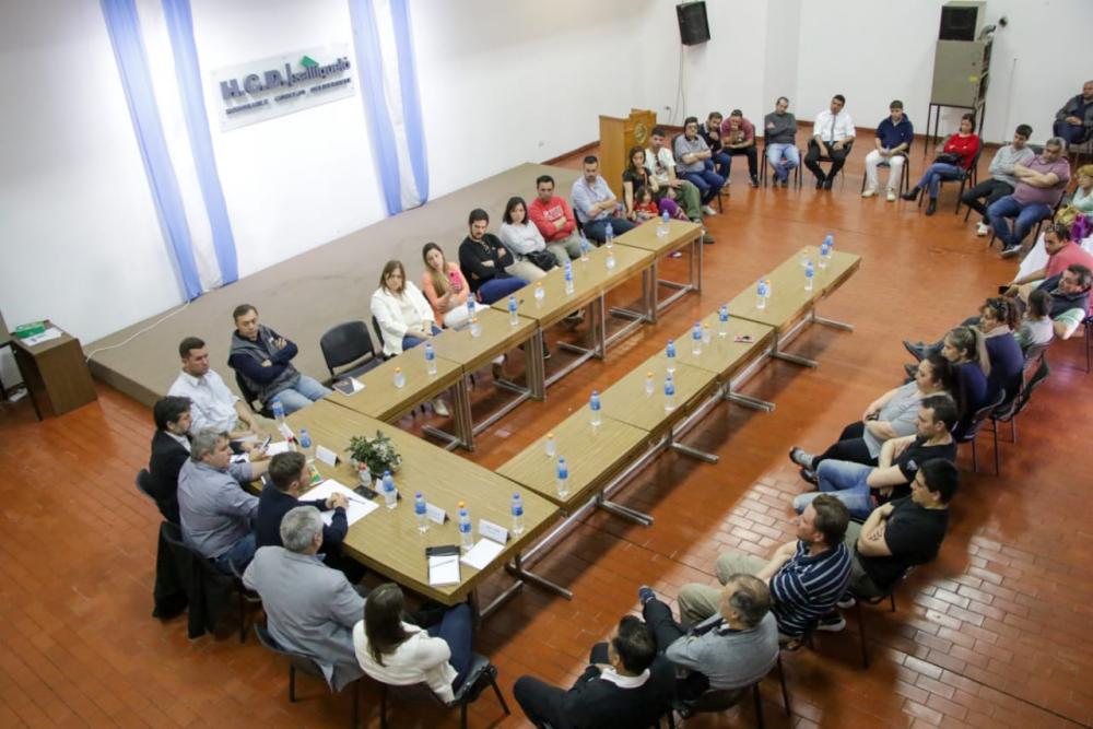 Costa se reunió con empresarios y comerciantes de Salliqueló