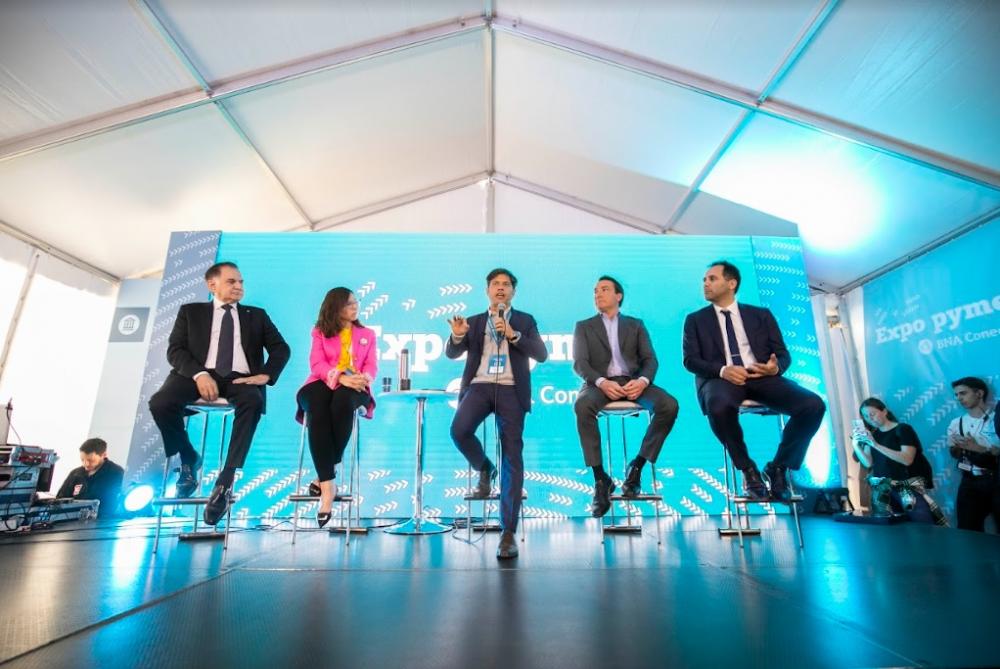 Kicillof, Batakis y Watson participaron de la segunda jornada de la Expo Pyme: BNA Conecta