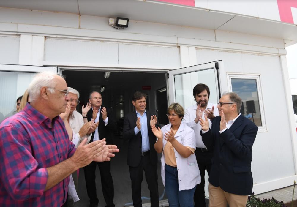 Se puso en funcionamiento la Unidad de Refuerzo Sanitario Modular de Monte Hermoso