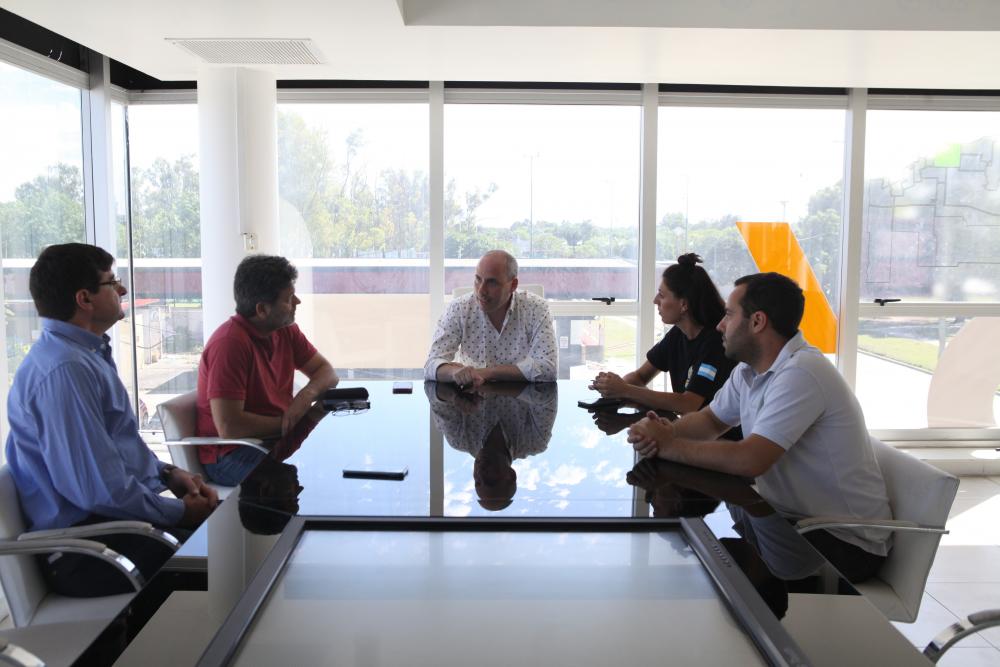 Municipio y Edelap encabezaron mesa de trabajo tras el temporal