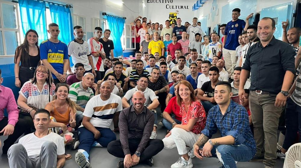 Inauguraron un pabellón cultural educativo en una cárcel bonaerense de Lomas de Zamora