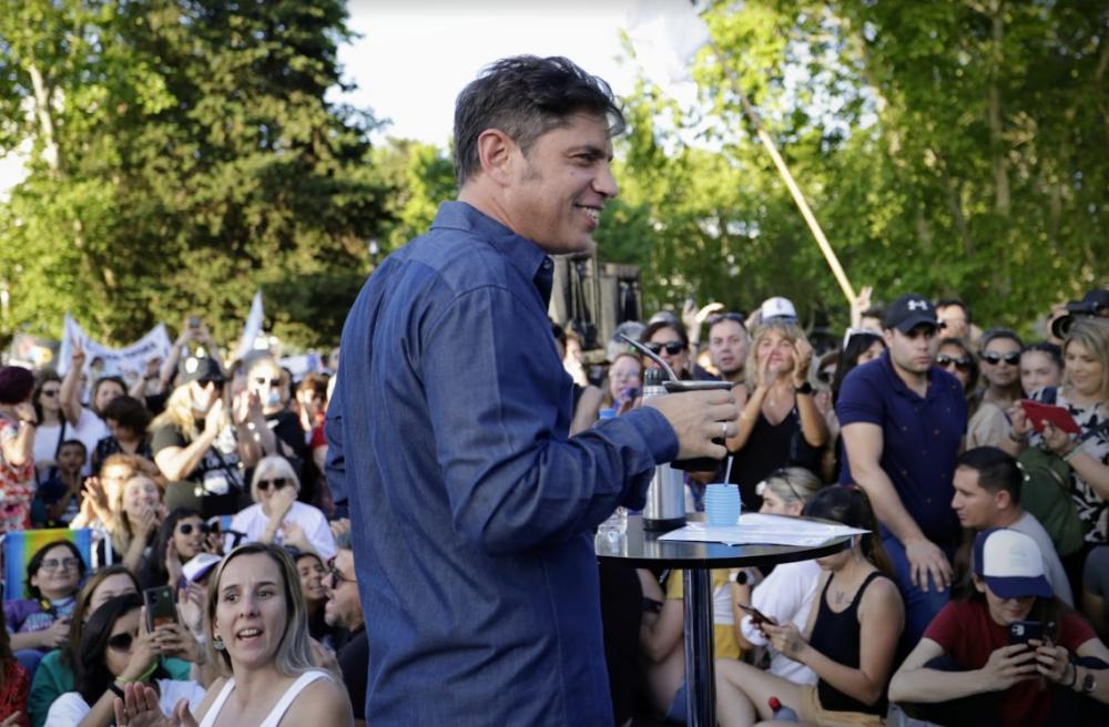 Kicillof: “Lo que estamos defendiendo es el derecho a un futuro mejor”