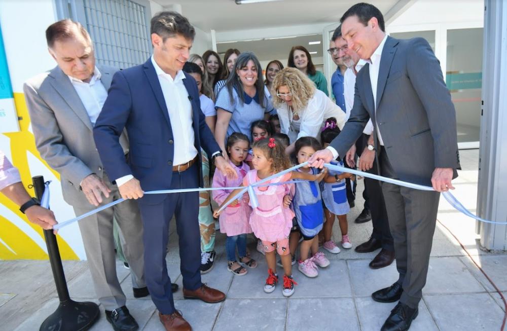 Kicillof inauguró el 130° edificio escolar en tres años de gestión