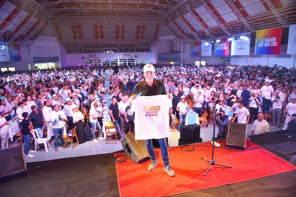 Garro: “Con pasión y unidad demostramos que se podía transformar la ciudad”